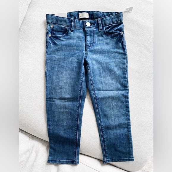 BNWT Gap Kids Capri Jean Pants, Dark Wash - Size 8 - Picture 5 of 8